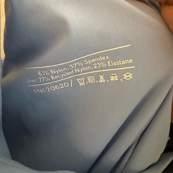 OUTDOOR VOICES One Shoulder Dress in Sky Size Large - Picture 3 of 7